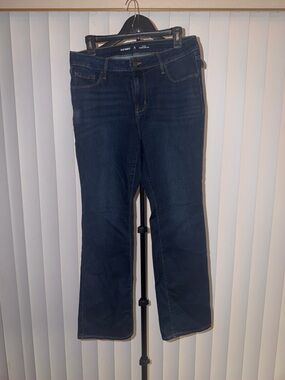 Old Navy Dark Blue Bootcut Women's Jeans